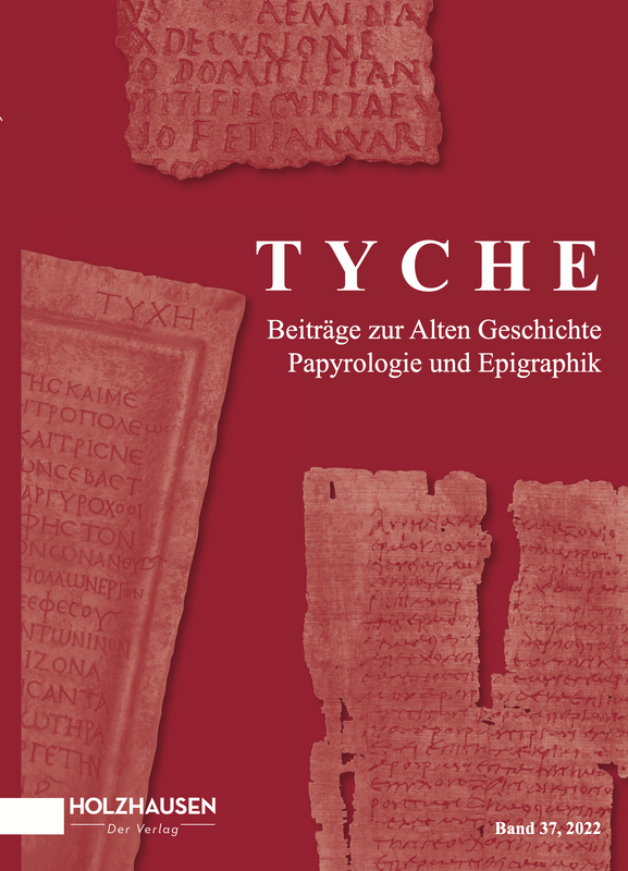 Tyche Band 37 (2022)